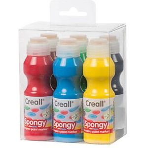 Creall Spongy Verfstiften, 6x70ml