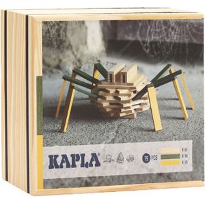 KAPLA, Spin Koffer met 75 Plankjes