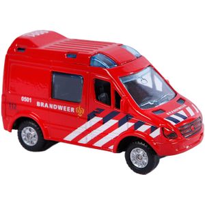 Kids Globe Die-cast Brandweerauto, 8cm