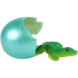 Jungle Expediton Ei met Groeiende Krokodil, 6cm