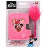 Minnie Dagboekje Pluche incl. Pen