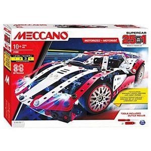 Meccano - Super Car, 25in1 S.T.E.M. Bouwpakket