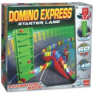 Domino Express Starter Lane - Speelplezier voor jong en oud - 60 dominostenen