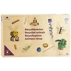Rolf Originals - Recyclebeesten Kinderspel in Houten Box