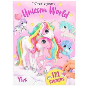 Ylvi & the Minimoomis Create your Unicorn Stickerboek