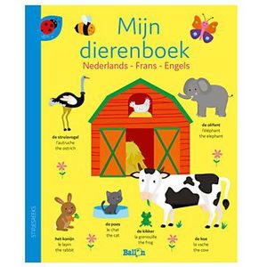 Stipjesreeks Mijn Dierenboek - Nederlands, Frans en Engels