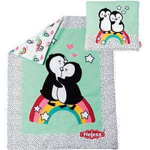 Heless Bedtextiel Pinguïn Junior 44 X 34 Cm Polyester 2-delig