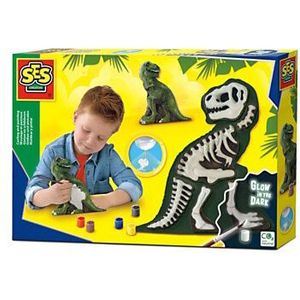 Ses Gieten en Schilderen - T-Rex met Skelet