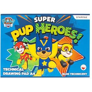 Tekenblok PAW Patrol A4, 10 Vellen