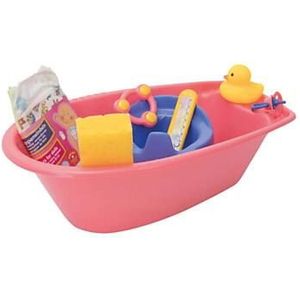 Heless Poppenbad Roze Met Accessoires 40,5 Cm