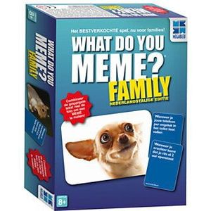 What Do You Meme? Familie Nederlandstalig - Kaartspel - Familiespel - Partyspel vol Humor!