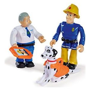 Brandweerman Sam Speelfiguren - Sam, Steele, Radar