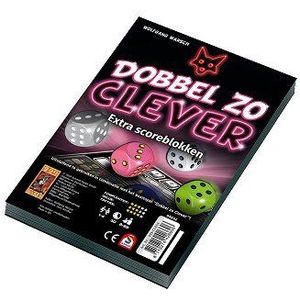 999 Games Dobbel zo Clever Scoreblok - Dobbelspel - 8+ - 1-4 spelers