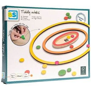 BS Toys Houten Vlooienspel - Retro spel voor 2-4 spelers vanaf 6 jaar - Gemaakt van 100% FSC hout