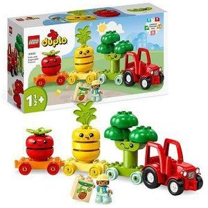 LEGO DUPLO Mijn Eerste Fruit- en Groentetractor Set - 10982