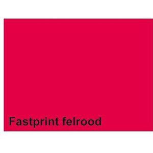 Kopieerpapier Fastprint A4 80gr felrood 100vel