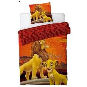 Disney The Lion King Dekbedovertrek - Eenpersoons - 140 X 200 cm - Polyester