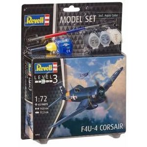 1:72 Revell 63955 F4U-4 Corsair - Model Set Plastic Modelbouwpakket