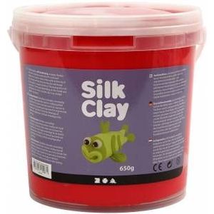 Silk Clay - Rood, 650gr.