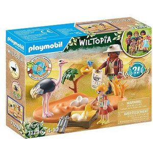 Playmobil Wiltopia Op Bezoek bij Papa Struisvogel - 71296