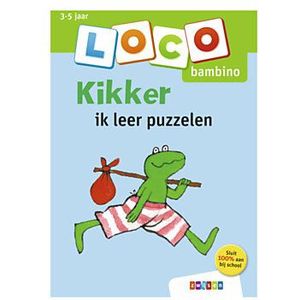 Loco Bambino - Kikker ik leer puzzelen 3-5 jaar