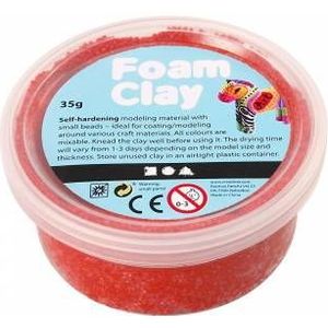 Foam Clay - Rood, 35gr.