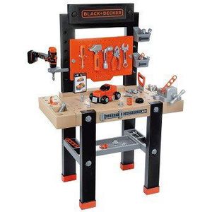 Smoby Black & Decker Bricolo Speelgoedwerkban - 92dlg.