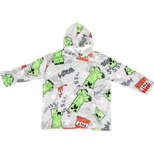 Minecraft Kinder Fleece Hoodie Deken Trui, 7-14 jaar