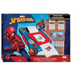Spiderman Stickermachine Set