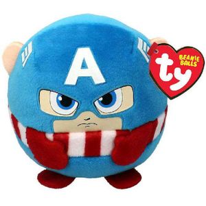 Ty Teeny Puffies - Marvel Capitan America, 10cm