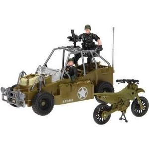 Army Forces Speelset - Legervoertuig en Motor