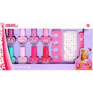 Create it! - Nailart Set - Inclusief 8 Nagellakken