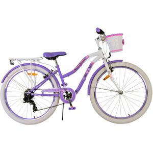 Volare Lovely Fiets - 26 inch - Paars - 7 speed