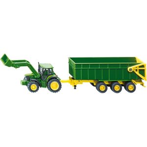 Siku 1843 John Deere Met Aanhangwagen 1:87