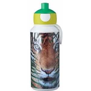 Mepal Campus Drinkfles Pop-up - Animal Planet Tijger