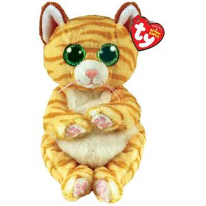 TY Beanie Babies Bellies Mango Stripey Cat 15 cm