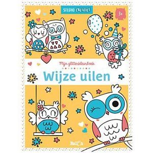 Mijn Glitterkleurboek Wijze Uilen