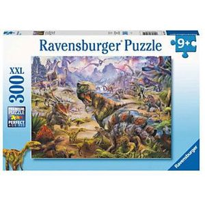 Gigantische Dinosauriërs Puzzel (300 XXL Stukjes)