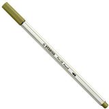 STABILO Pen 68 Brush - Viltstift - Modder Groen (37)