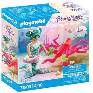 Playmobil Princess Magic Zeemeermin met Van Kleur Veranderende Octopus - 71503