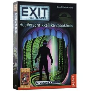 EXIT - Het Verschrikkelijke Spookhuis: Uitdagend coöperatief escape room-spel voor 10+ spelers
