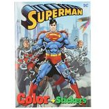 Warner Bros Color Kleurboek Superman met Stickers