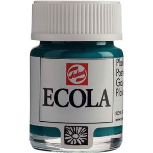 Ecola Plakkaatverf Fles 16ml Donkergroen 602