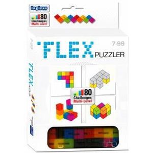 Flex Puzzler (12) - Innovatieve buig- en draaipuzzel met 80 uitdagingen in 2D en 3D