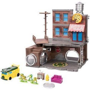 Jada Toys - Hoofdkwartier Teenage Mutant Ninja Turtles Speelset