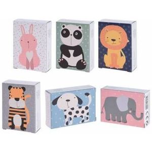 Mini Puzzel Dieren, 8st.