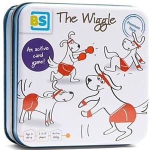 BS Toys The Wiggle - Actief Kaartspel voor 2-8 spelers | Geschikt voor kinderen vanaf 3 jaar