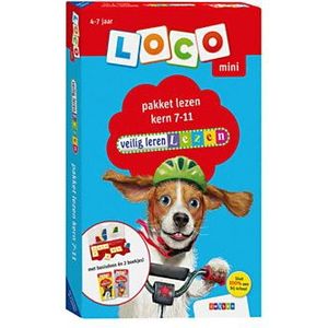 Mini Loco - Veilig leren lezen Pakket Kern 7-11 (6-7 jaar)