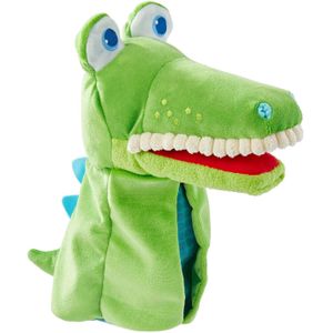 HABA - Krokodil - Handpop - Groen - 26 cm