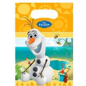 Disney Frozen Olaf Uitdeelzakjes, 6st.